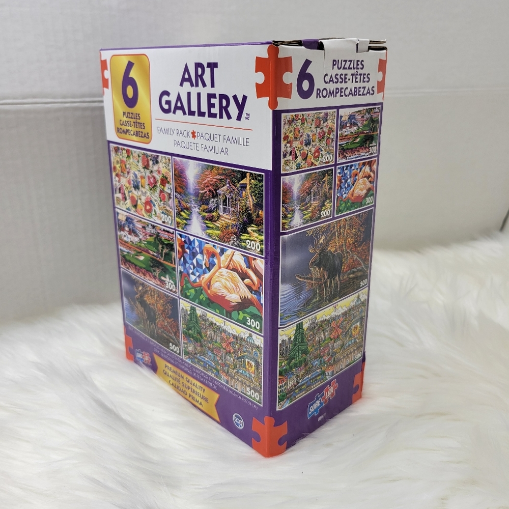 Art Gallery 6 puzzles box